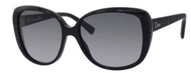 Dior 38351 807 Black Taffetas 2 Aviator Sunglasses Lens 